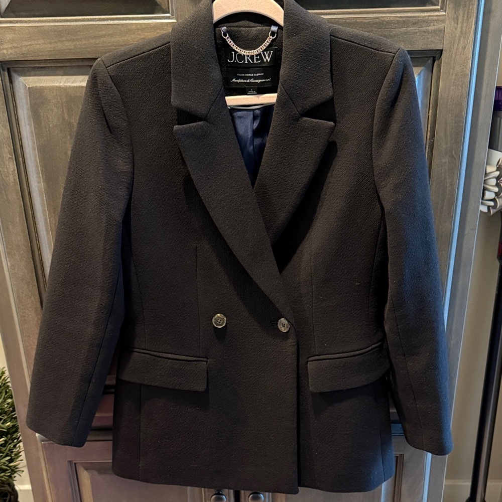 J. Crew Double Layer Blazer Italian Wool